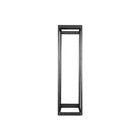 Istarusa 42U 1100Mm Adjustable Open Frame Server Rack w/ 2U Cable Management WOR4211-CM2U